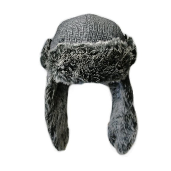 New Era Farcus Trapper Gray Hat - Picture 1 of 1